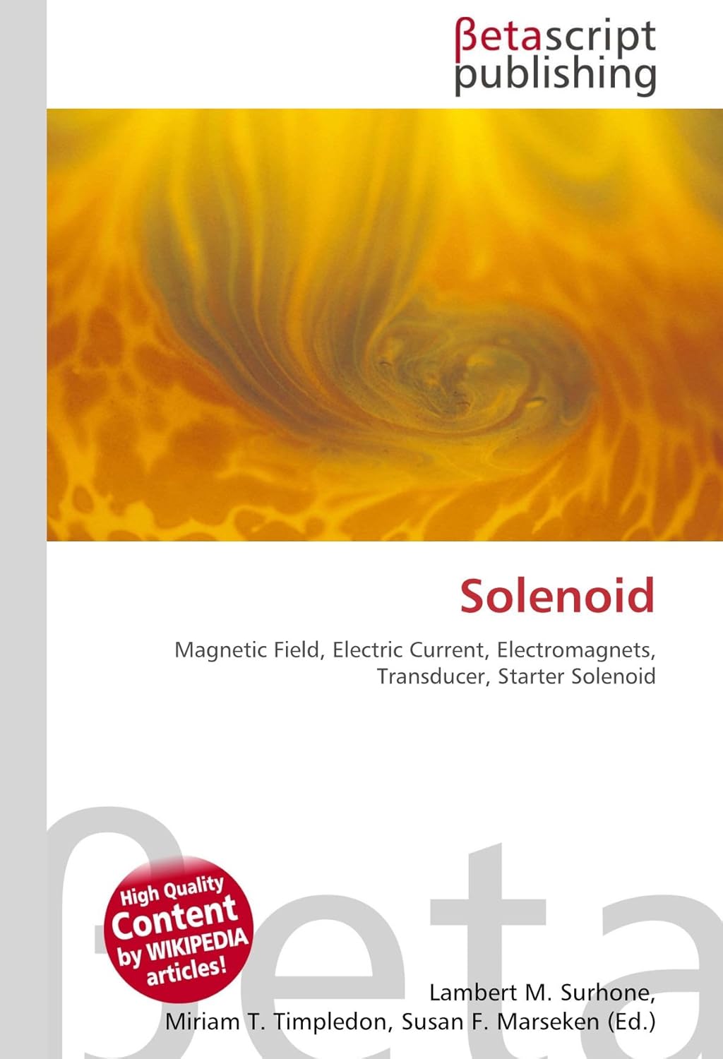 Solenoid 9786130517311 Books Amazon.ca