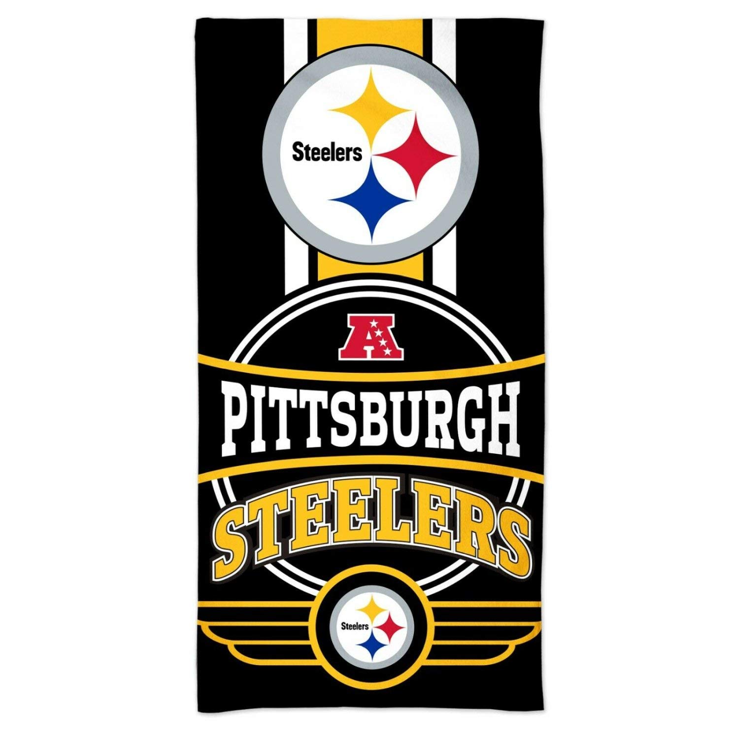 Wincraft NFL Pittsburgh Steelers Strandtuch 150x75cm