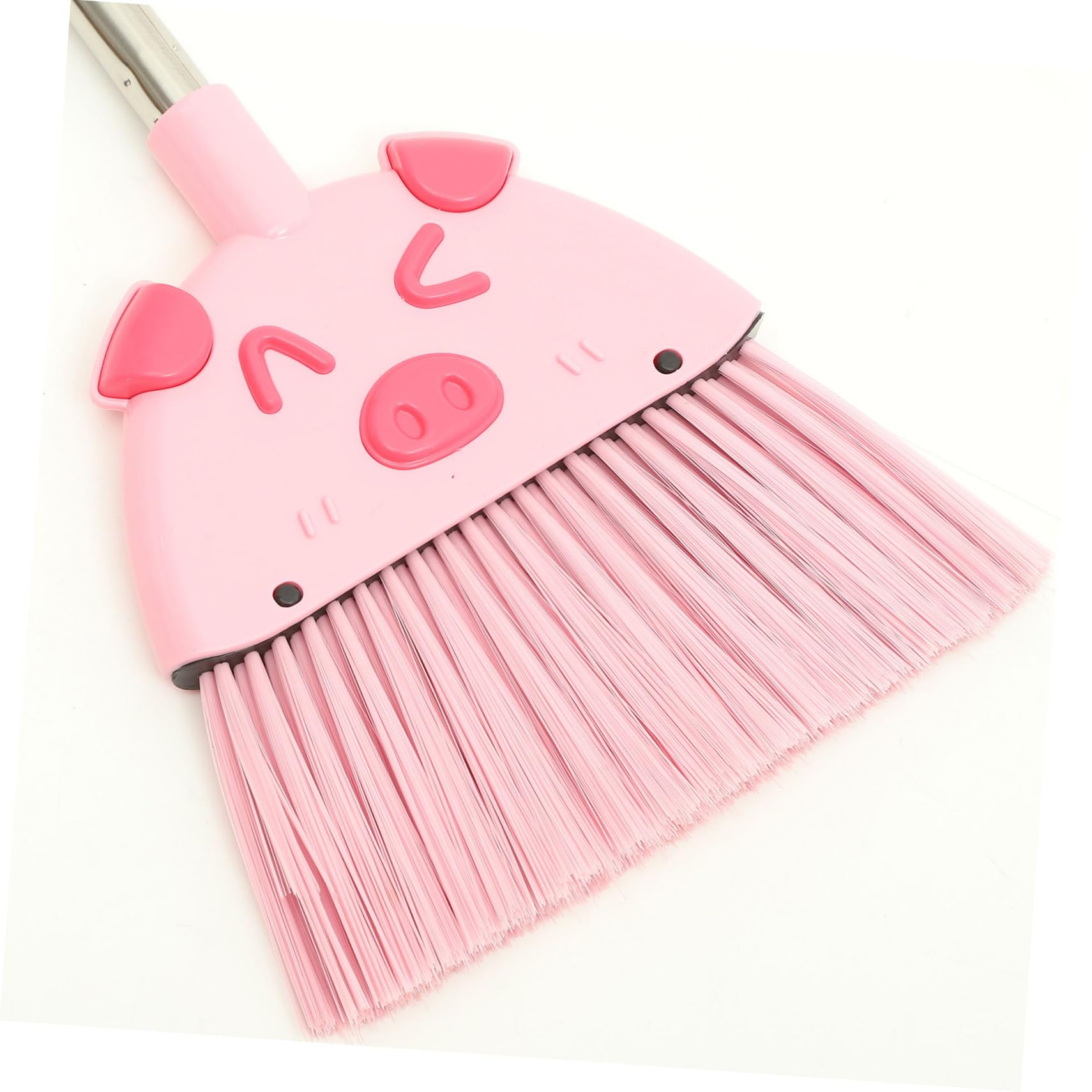 Juego de Escoba y Recogedor Rosa para Niños PP Pet