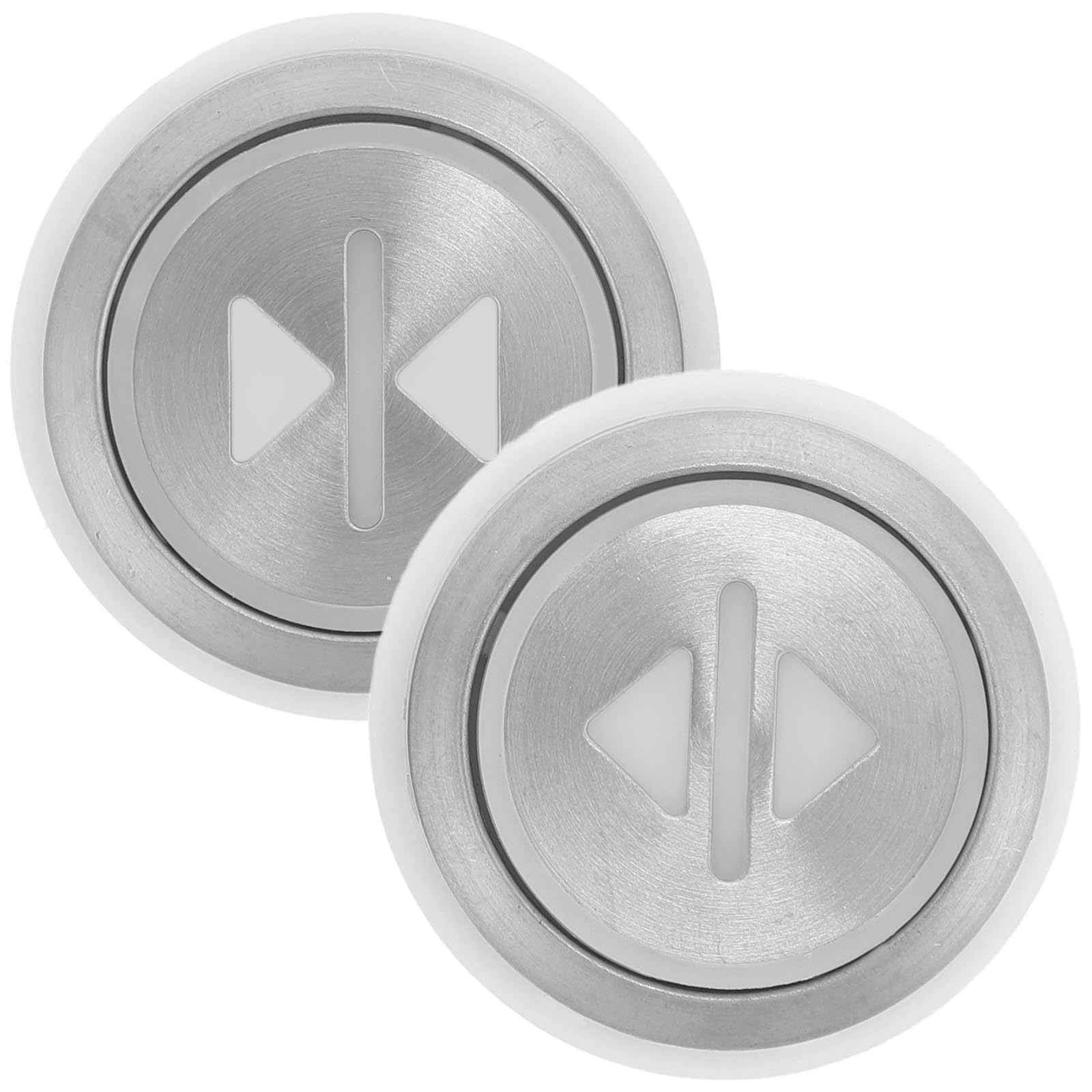 2pcs Elevator Button Accessories Replacement Push Buttons for Open Close Functions Lift Spare Parts Compatible with Elevators Modern Design for Apartment and Office Use