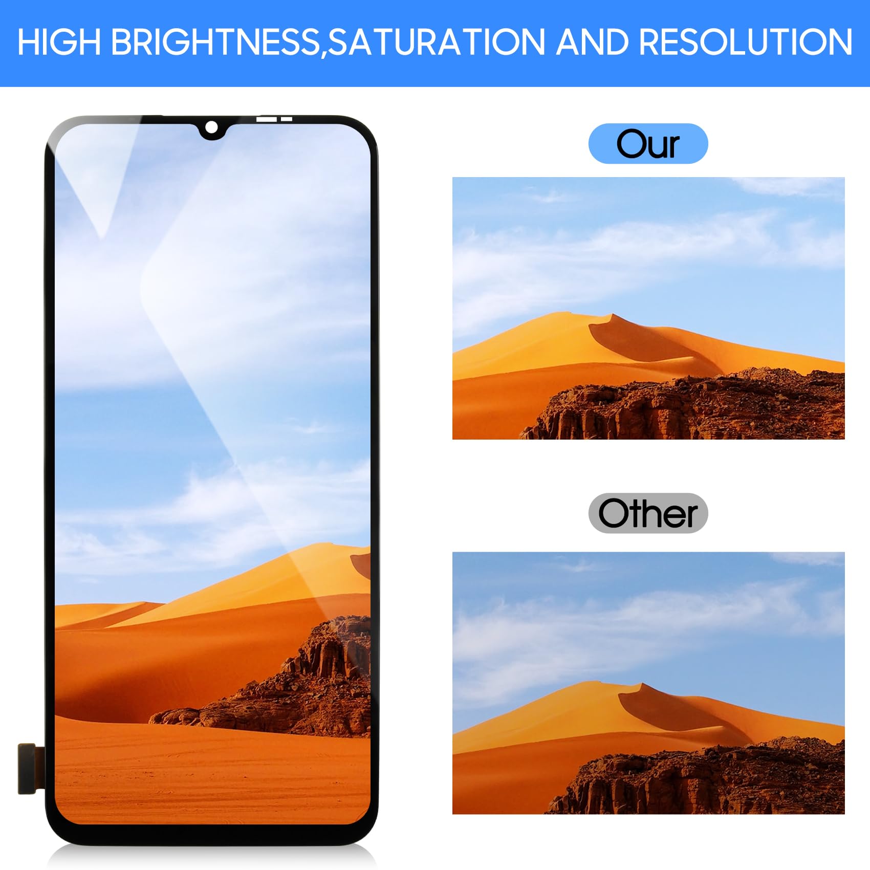Display LCD OLED Per Xiaomi Mi 10 Lite 5G – 6.57 Pollici, Con Cornice, Kit Di Attrezzi E Pellicola, Supporta Impronta Digitale - 2
