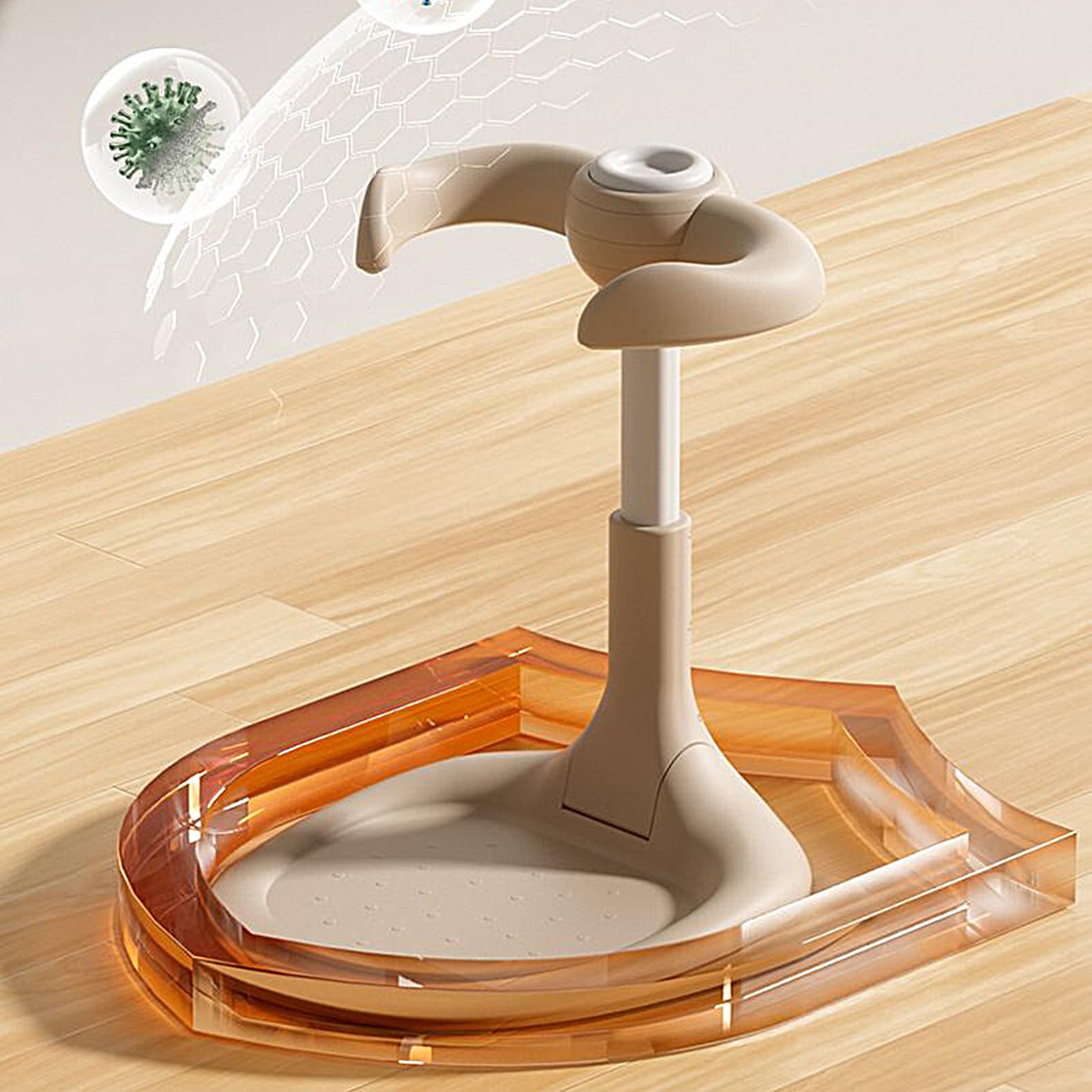 Duschständer Für Kinder - Mit Rutschfester Oberfläche Ergonomischem Design | Und Faltbarer Sicherheitsausführung | Kinder Badesitz Duschtänder | Für 6-36 Monate Zum Haarewaschen Und Baden Sowie Für Zuha