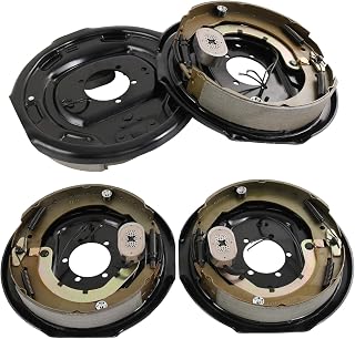 JDMSPEED 12x2 Electric Trailer Brake Assemblies (2 Pairs) for 5200-7000 lb Axles - Left & Right, Replaces Dexter 023-180/181
