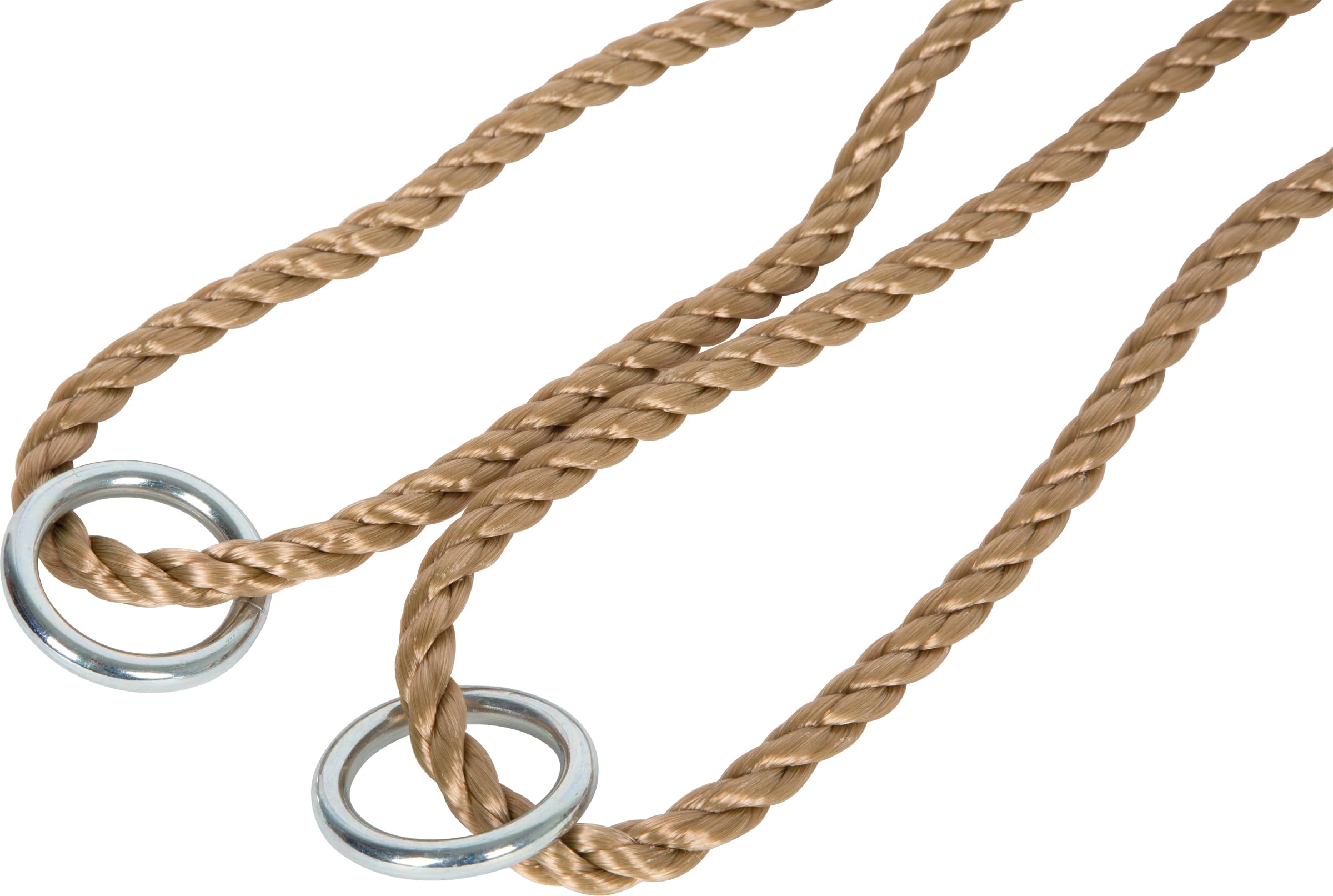 small foot Altalena blu, con sedile resistente alle intemperie e corde in plastica resistenti, regolabili in lunghezza, per bambini dai 3 anni, 12793