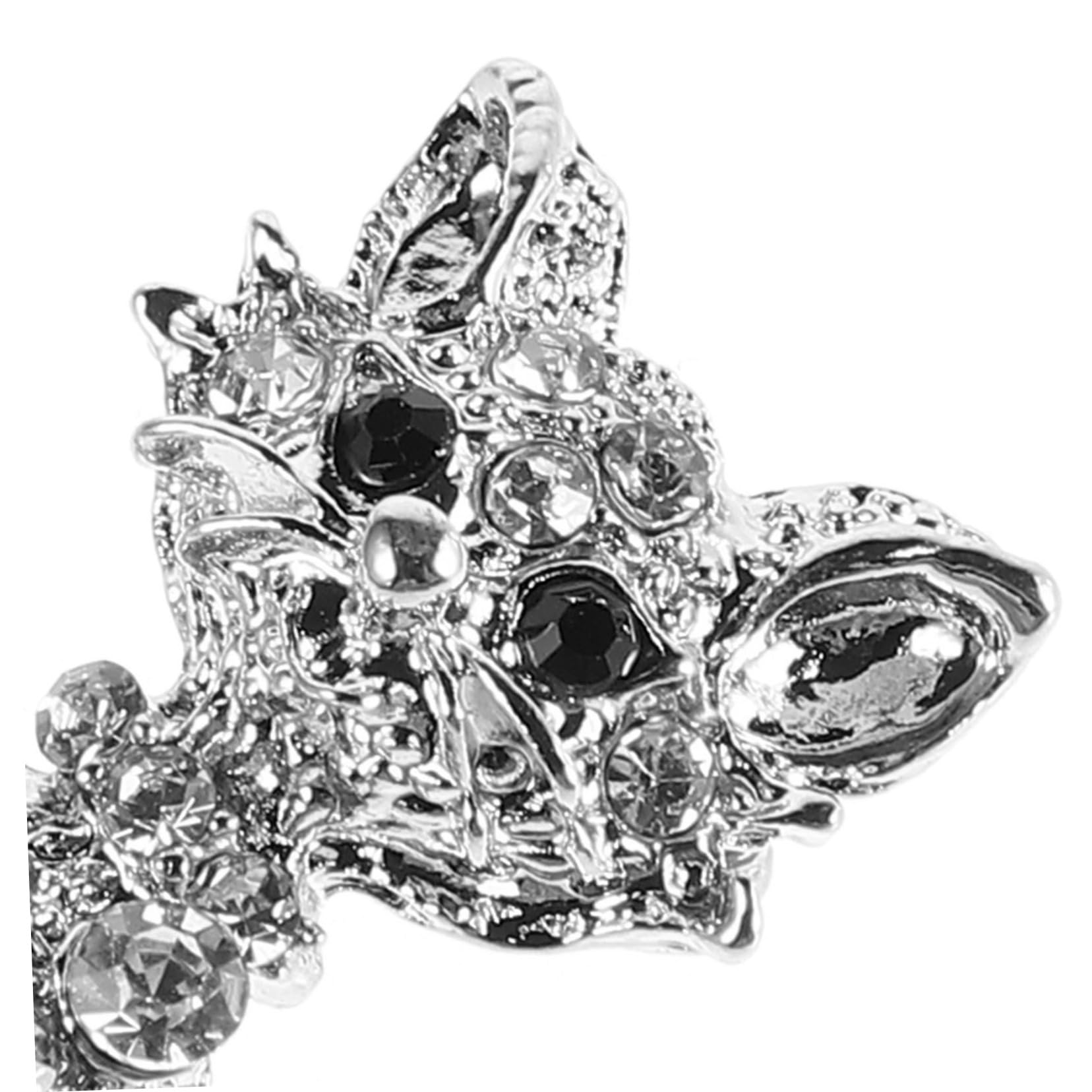 Broches con Forma de Gatito, Ropa de Princesa, Abrigo, Gato de Regazo, Diamantes de imitación, Recuerdo de Boda para Mujer, aleación de Plata
