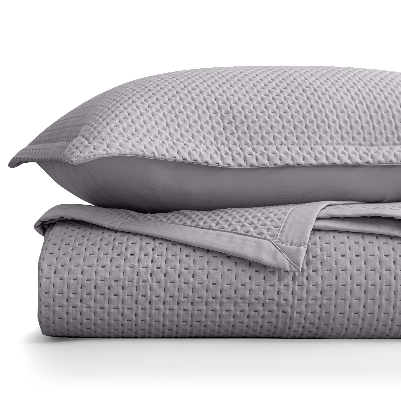 OKYUK Luxury Bedspreads King Size- Reversible Bed Throw King Size with Ultrasonic Quilting - Image 3
