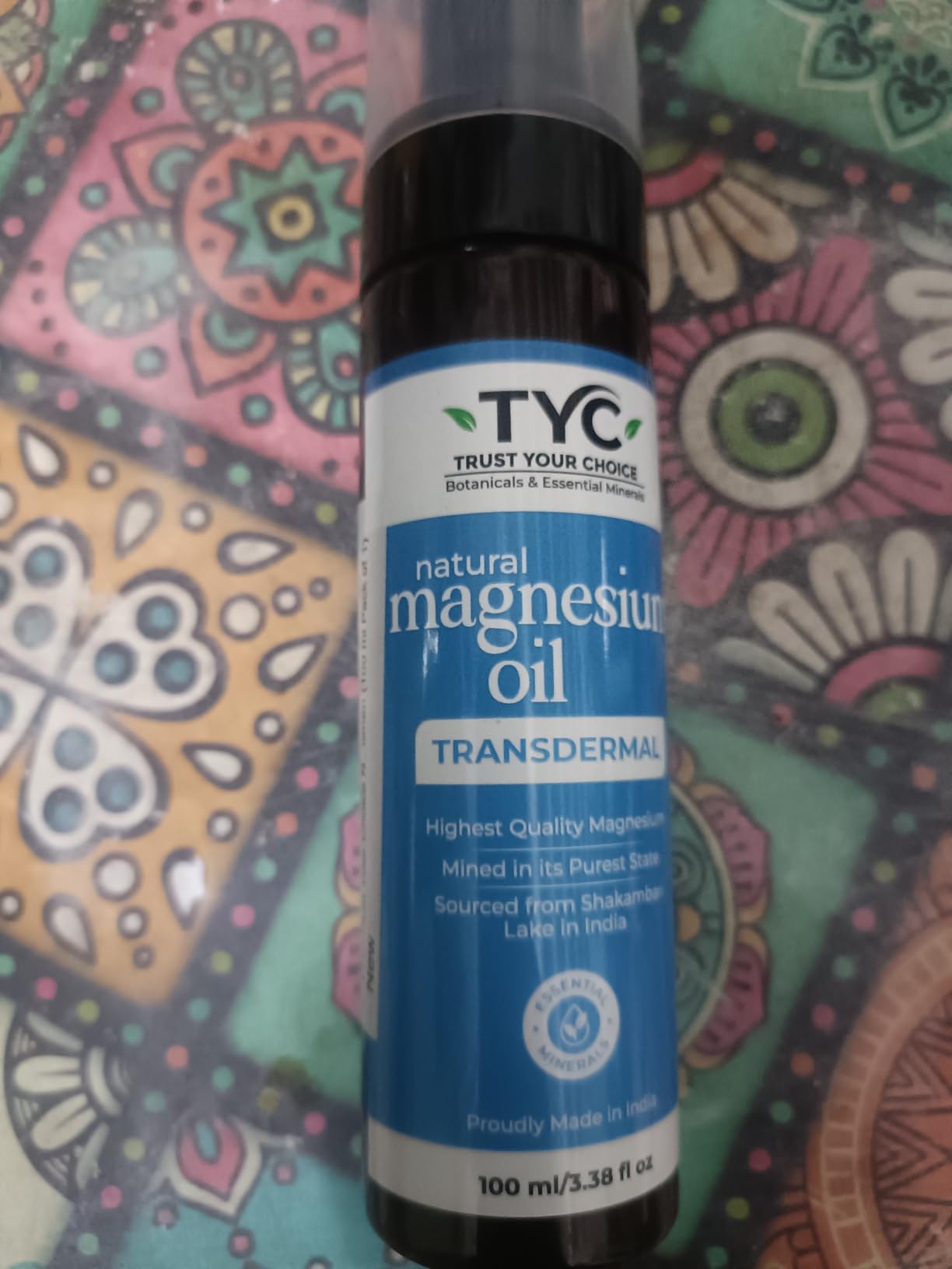 TYC-Trust Your Choice Natural Magnesium Oil Mist Spray, Muscle Relaxant ...