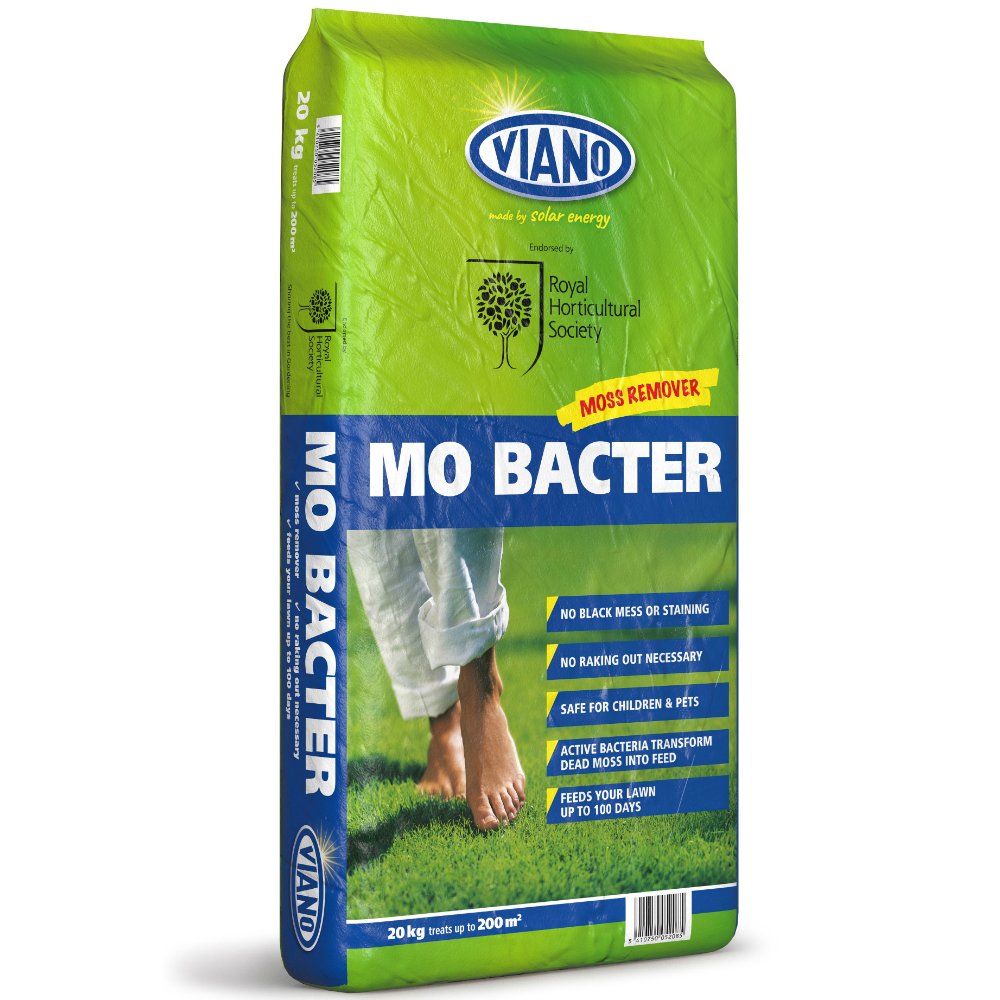 MO Bacter Organic Lawn Fertiliser & Moss Killer - 5kg (Decanted)