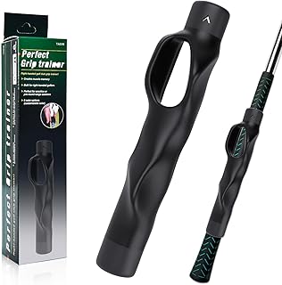 Axioms Golf Grip Trainer, Golf Club Grip Trainer for Right Hand,Improves Grip Strength and Accuracy,Trains Correct Hand Position for Stable Swing,Golf Training Swing Aid for All Level Golfers