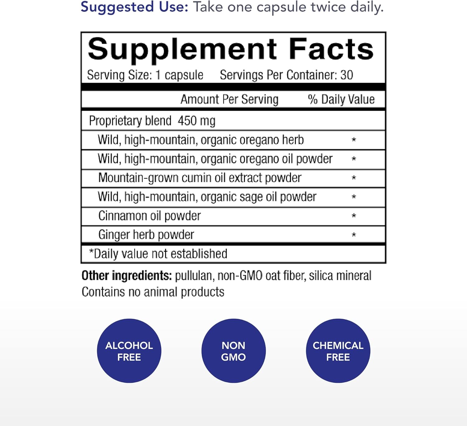 Physician's Strength Oregacillin - 30 Capsules - Multiple Spice Extract - Respiratory Health Support - 30 Servings
