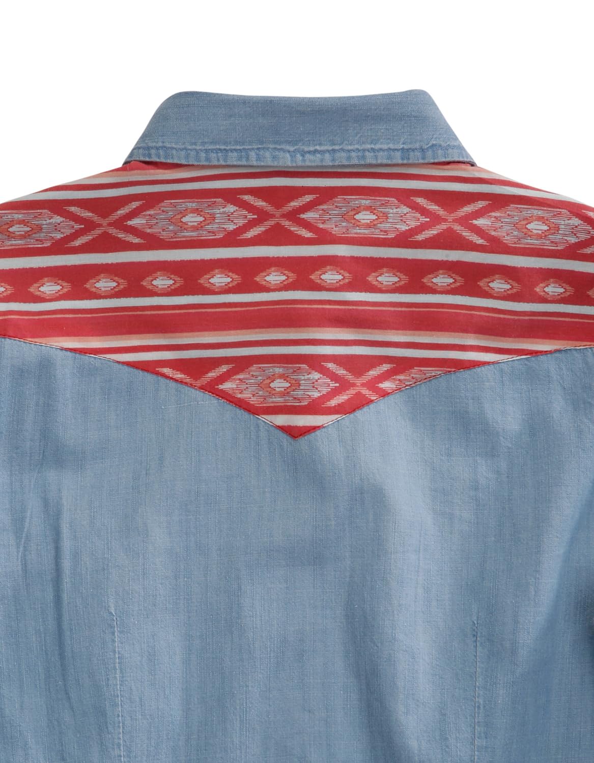 Tin Haul Western Shirt Womens L/S Aztec M Blue 10-050-0060-0605 BU