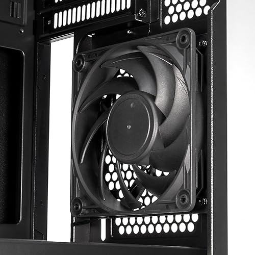 Miniatura 10 de SilverStone Technology CS382 chasis NAS Micro-ATX de 8 bahías SAS-12G / SATA-6G intercambiable en caliente de alto rendimiento, SST-CS382