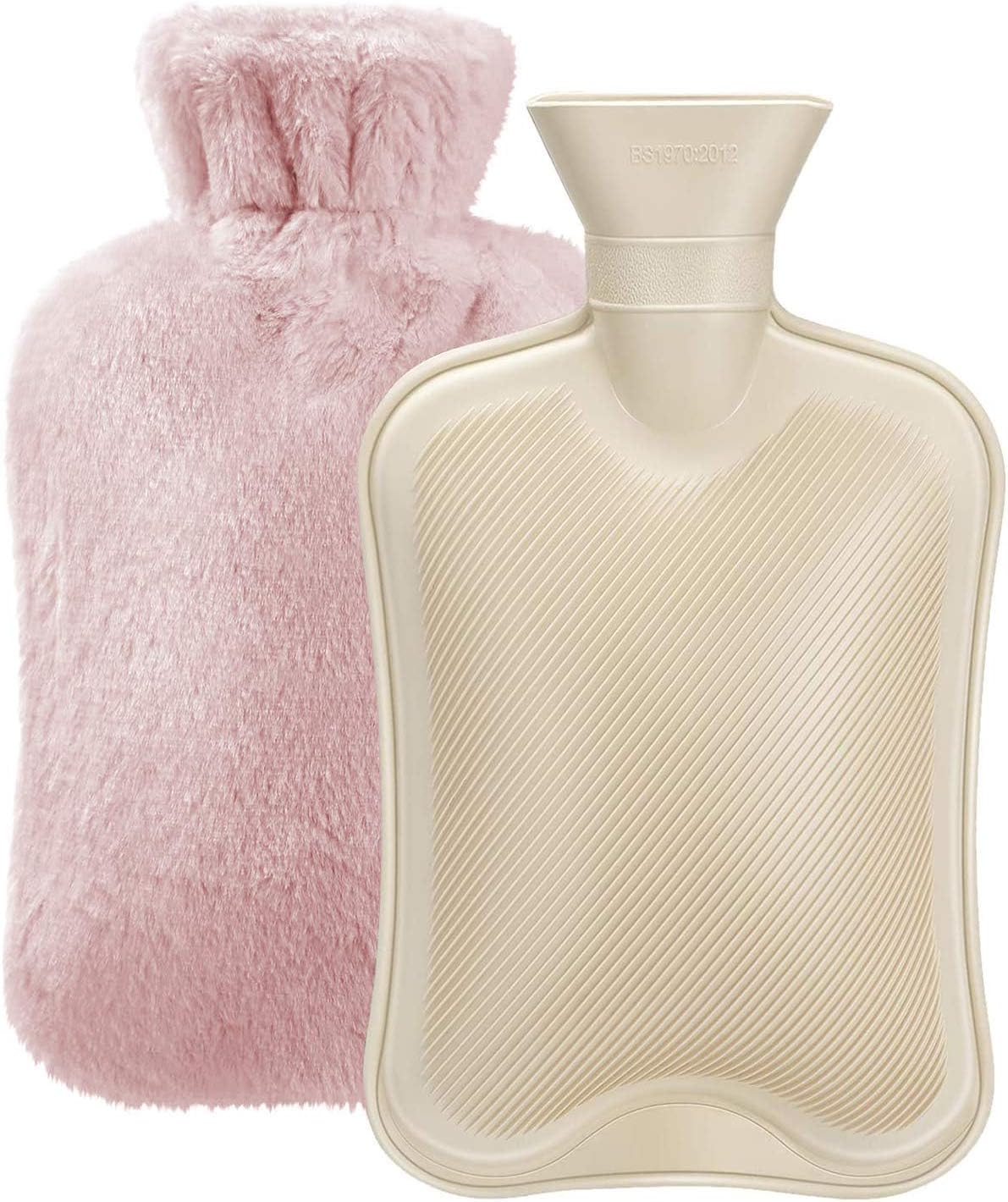 hot Water Bottle with Cover 2L