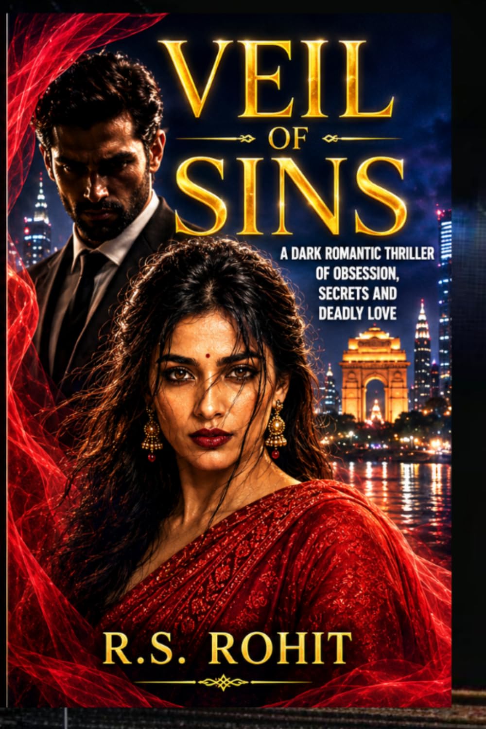 VEIL OF SINS: A Dark Romantic Thriller of Obsession, Secrets and Deadly Love