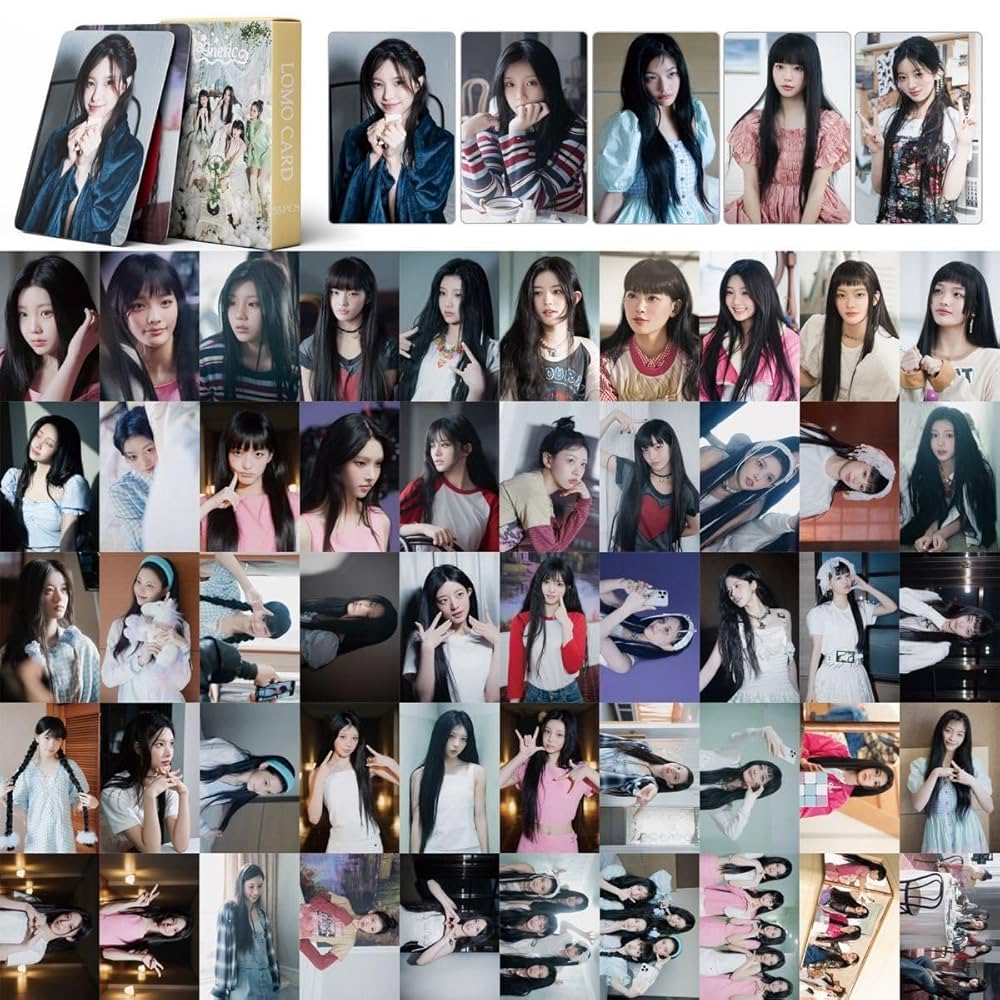 ILLIT SHOPEE kpopmerch トレカ Amazon.co.jp: ILLIT トレカ フォトカード 韓国 55枚セット