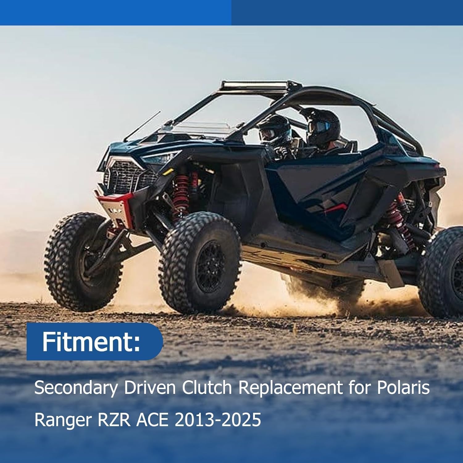 Secondary Driven Clutch Replacement for Polaris Ranger RZR ACE 570 2013-2025 1323038 1323070 1323119