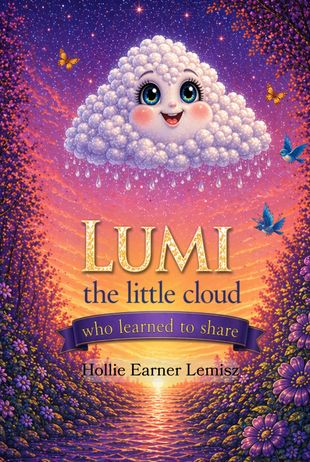 Lumi-The Little Cloud who learned to share and grow.