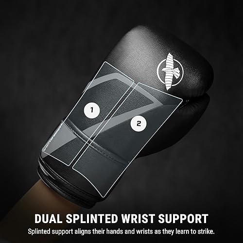 Miniatura 3 de Hayabusa Guantes de boxeo E1 para niños, jóvenes y adolescentes