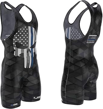 Sublimated Wrestling Singlet for Men & Youth Athletic Gym Training MMA Performance Comfort Singlet