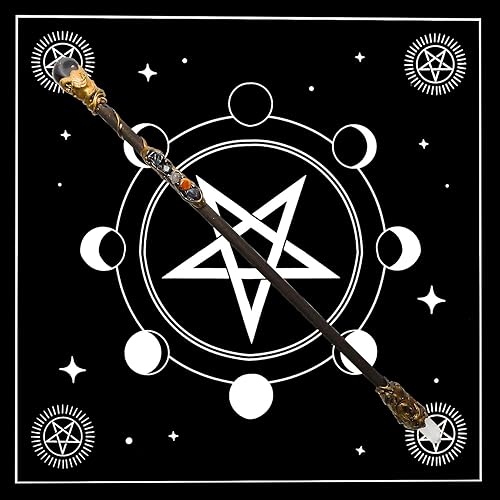 Miniatura 8 de Rich Boxer Varita mágica de cristal hecha a mano fina para brujas y magos