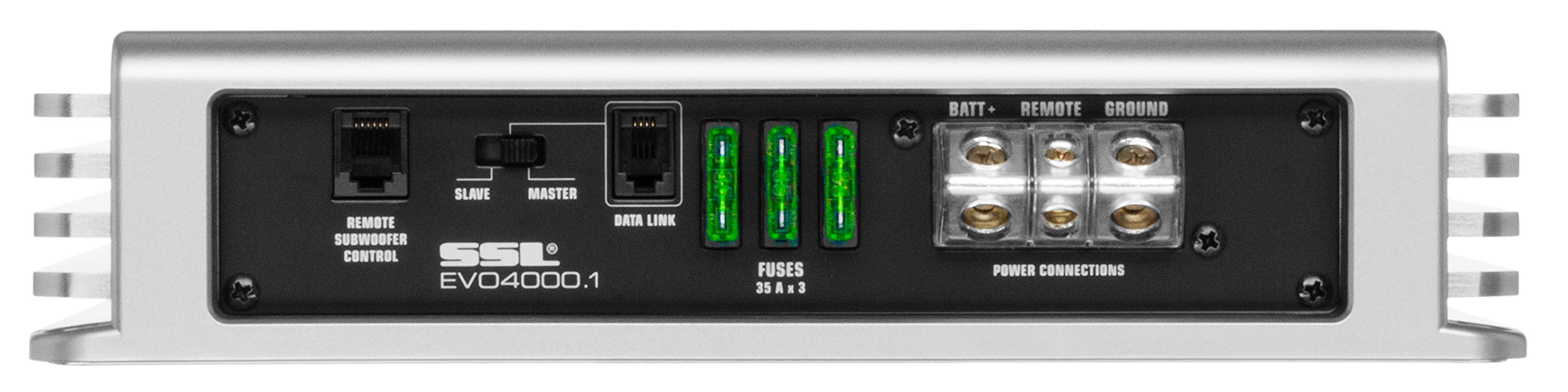 Sound Storm EVO4000.1 4000W Monoblock Car Amplifier - Class D Amp With Low Pass Crossover