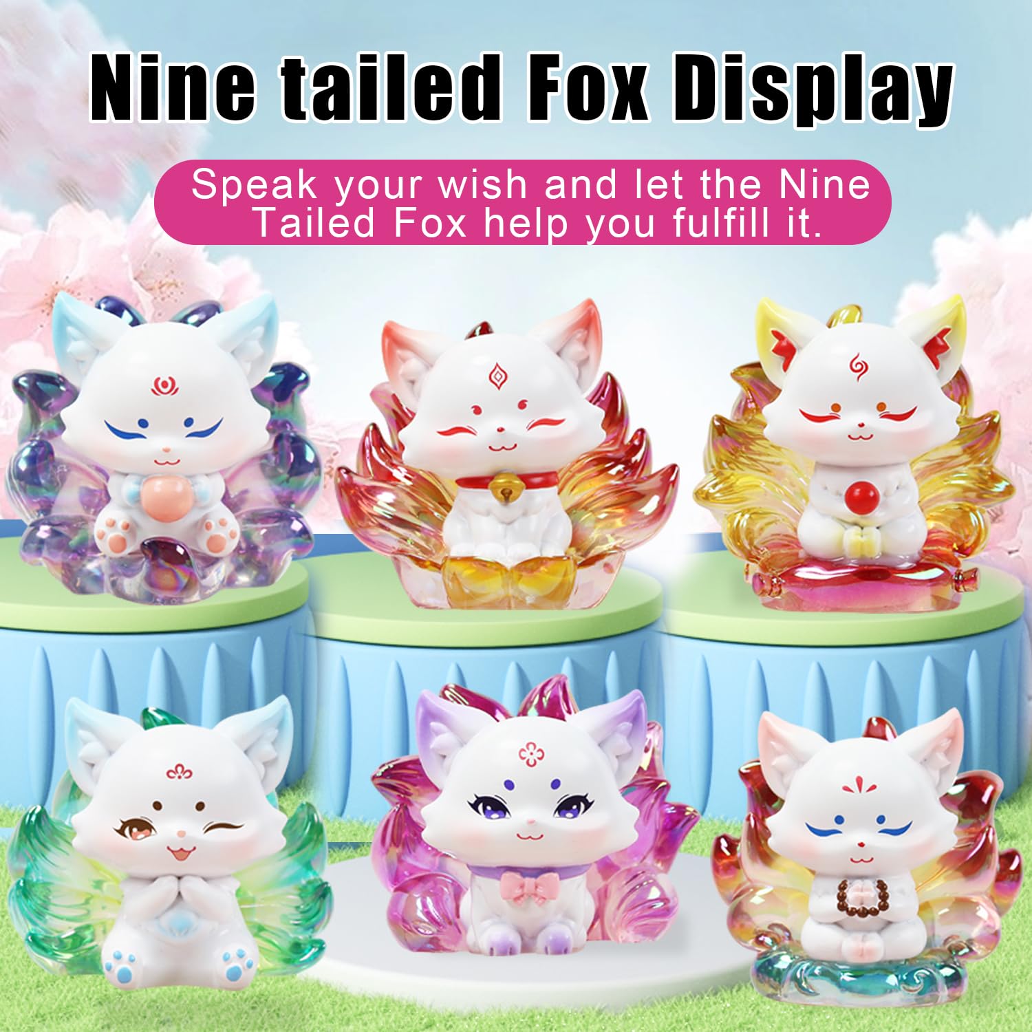 Amazon.com: Nine Tailed Fox Series Blind Box Figure 1 Piece