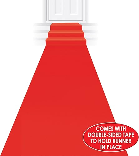 Miniatura 6 de Alfombra para pasillo Beistle Rojo