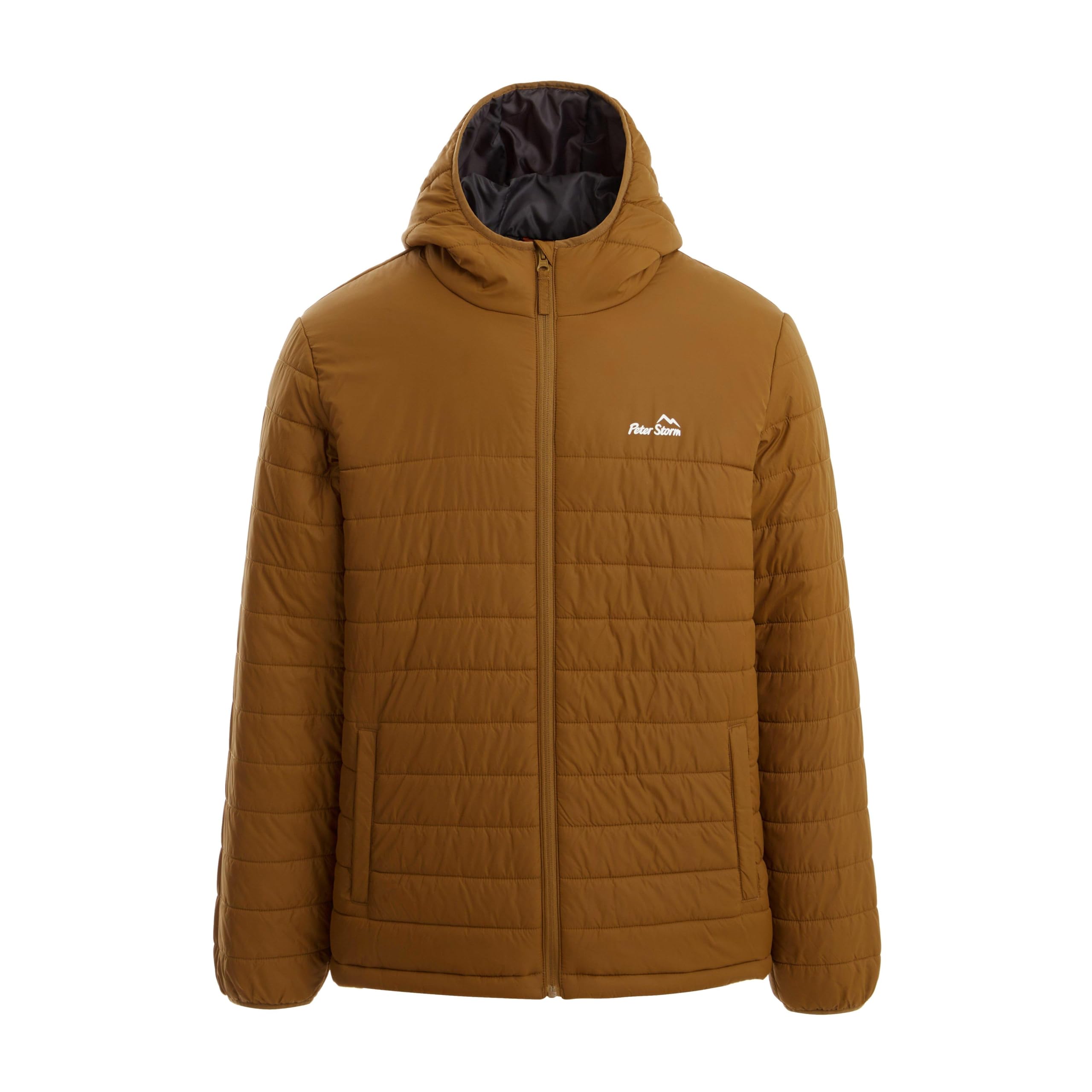 Peter Storm Men's Light Brown Blisco Iii Hooded Jacket Large