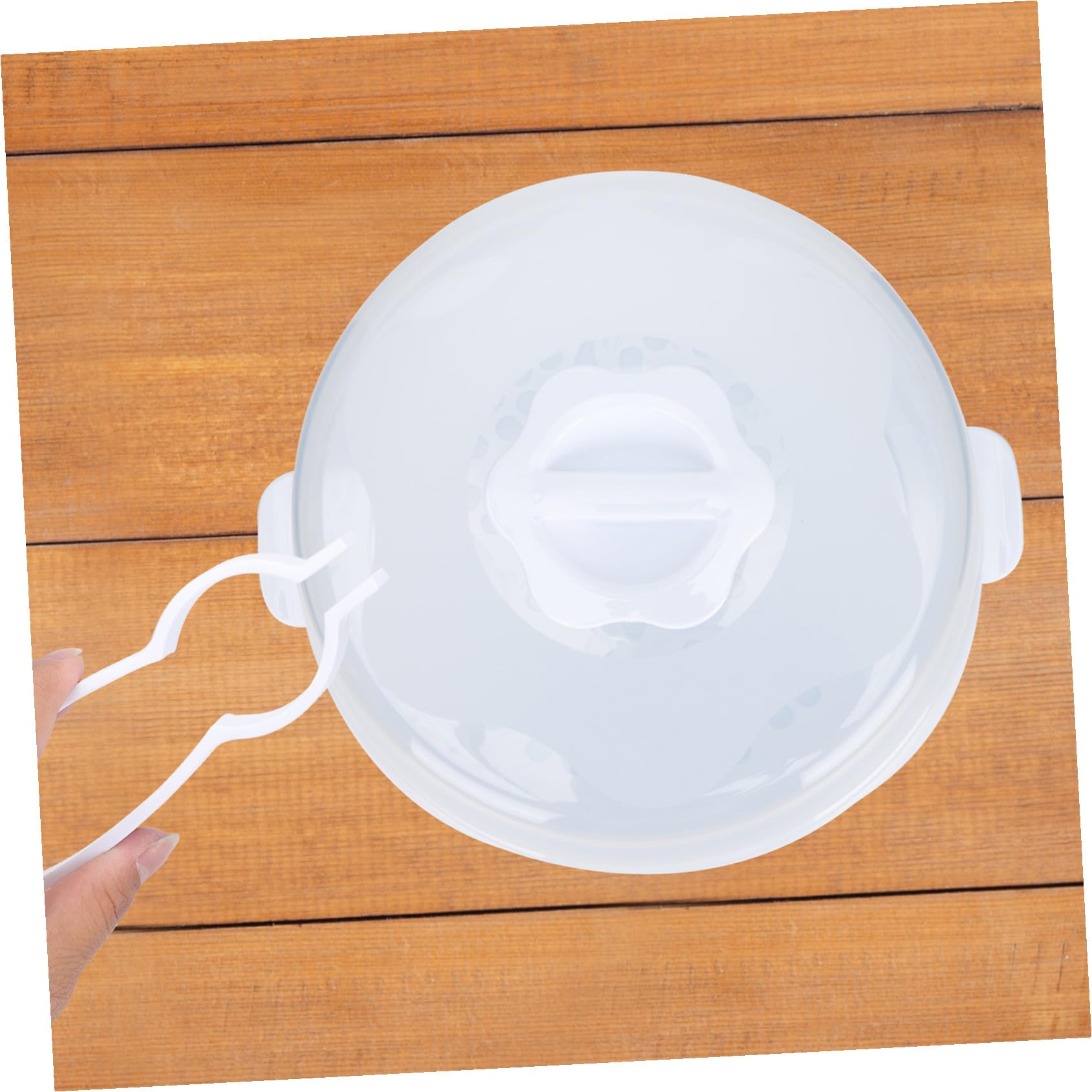 Caja Esterilizadora para Biberones de Microondas Pp Blanco