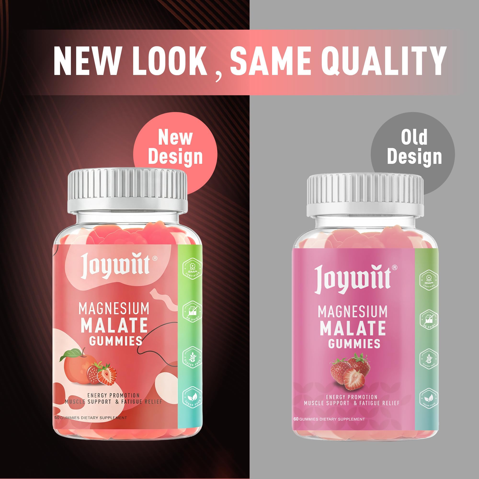 Magnesium Malate Gummies 1000mg with L-Theanine CoQ10 B6 60ct — Amazon image 9
