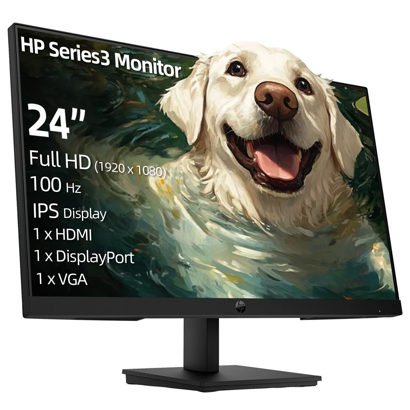Amazon.com: HP 23.8 Inch IPS Monitor, Full HD 1080p Display, 100Hz