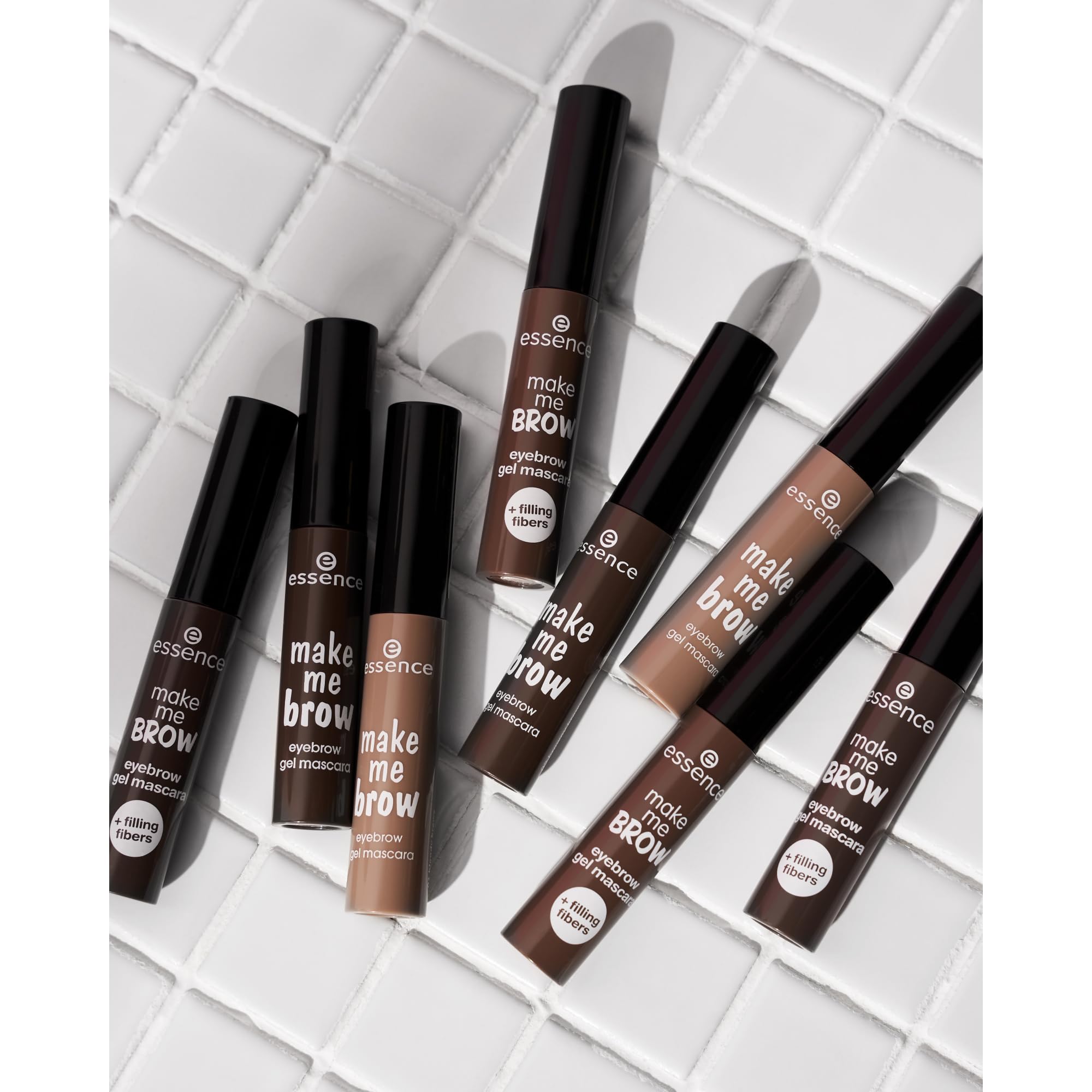 essence Make me brow mascara in gel per sopracciglia, definizione, gel (3.8ml)