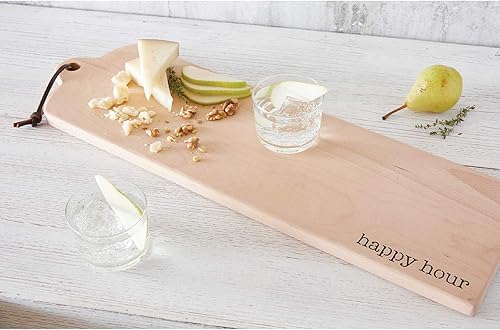 Miniatura 2 de Santa Barbara Design Studio Charcuterie Board - Utensilios de cocina de madera de haya, 21.5 x 7.25 pulgadas, Happy Hour