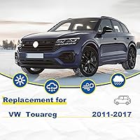 Vista 82 de Limpiaparabrisas de 24" + 20" con juegos de escobillas limpiaparabrisas traseras de 15", repuesto automotriz para Land Rover Range Rover 2017-2023