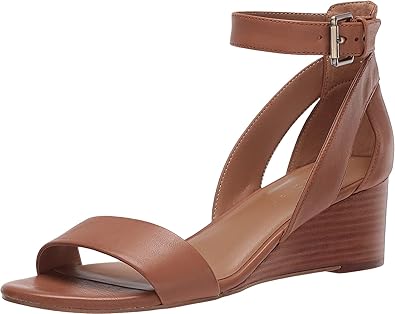 tan wedge slides