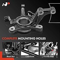 Vista 7 de A-Premium Manguito de dirección de suspensión delantera compatible con Chevrolet Aveo 2004-2011, Aveo5 2007-2011 y Pontiac G3 2009-2010, lado