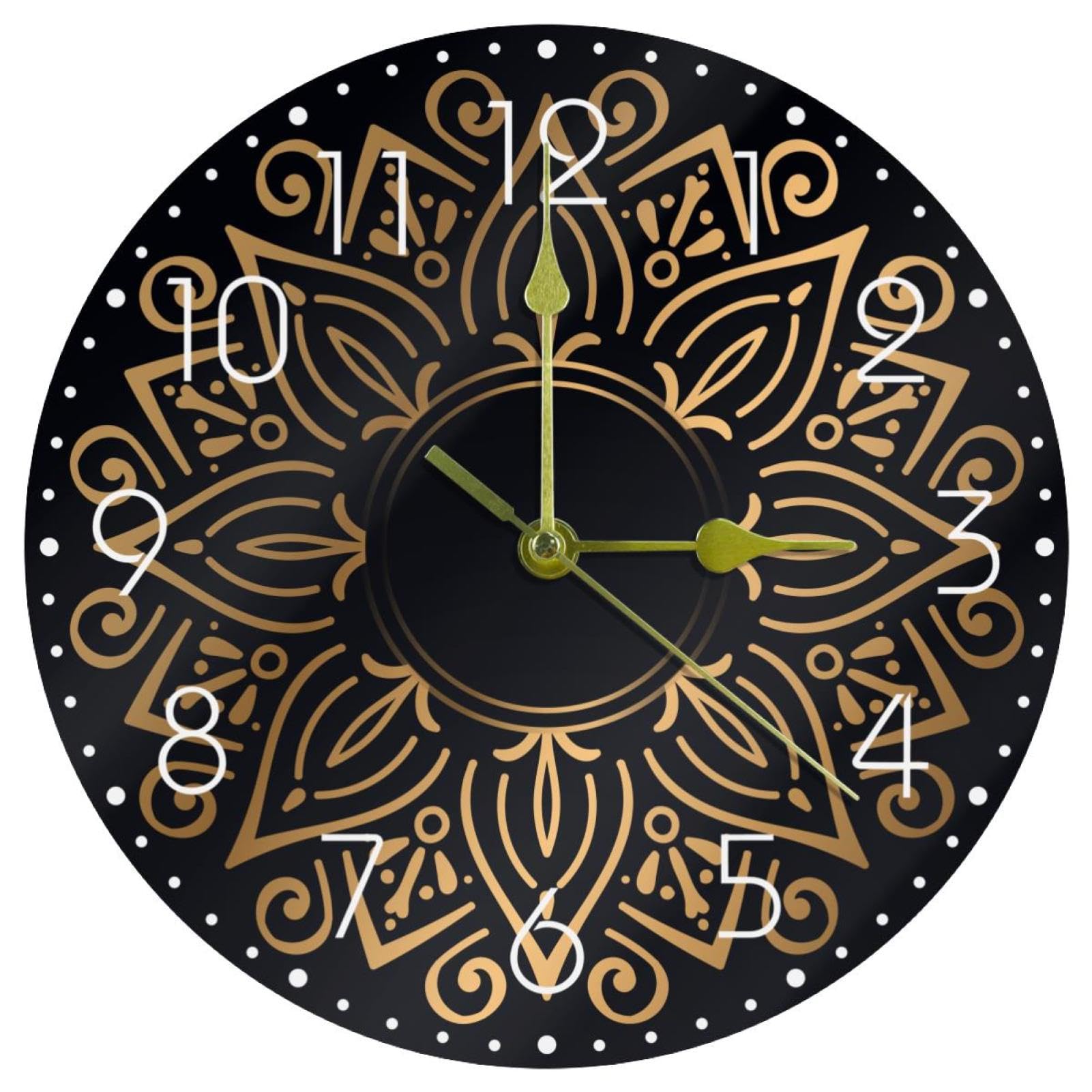 Horloge murale sans tic-tac pour retrouver le sommeil dans la chambre