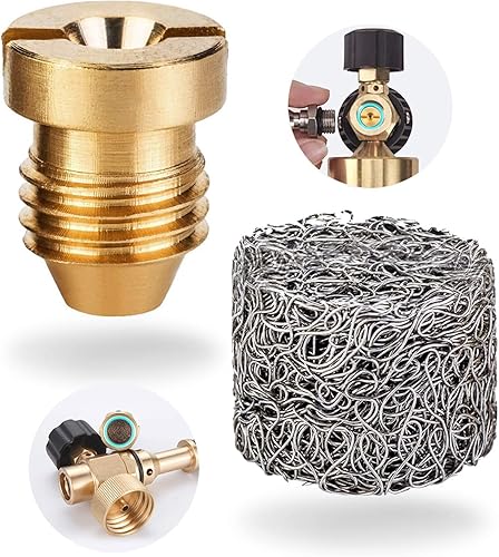 Miniatura 7 de Orificio de 0.043 in para cañón de espuma, cañón de espuma universal de orificio 1.1 para lanza de espuma de nieve, cañones de espuma de latón,