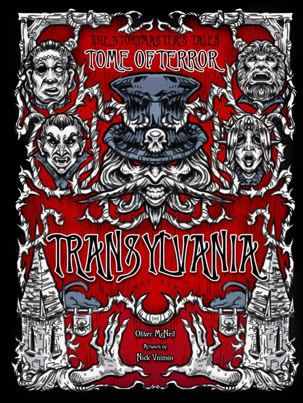 The Storymaster's Tales "Tome of Terror" Transylvania.: Vampire, Werewolf and Frankenstein Horror Family tabletop Role-playing Board game Book. Kids ... (Tome of Terror Role Playing Game Books)