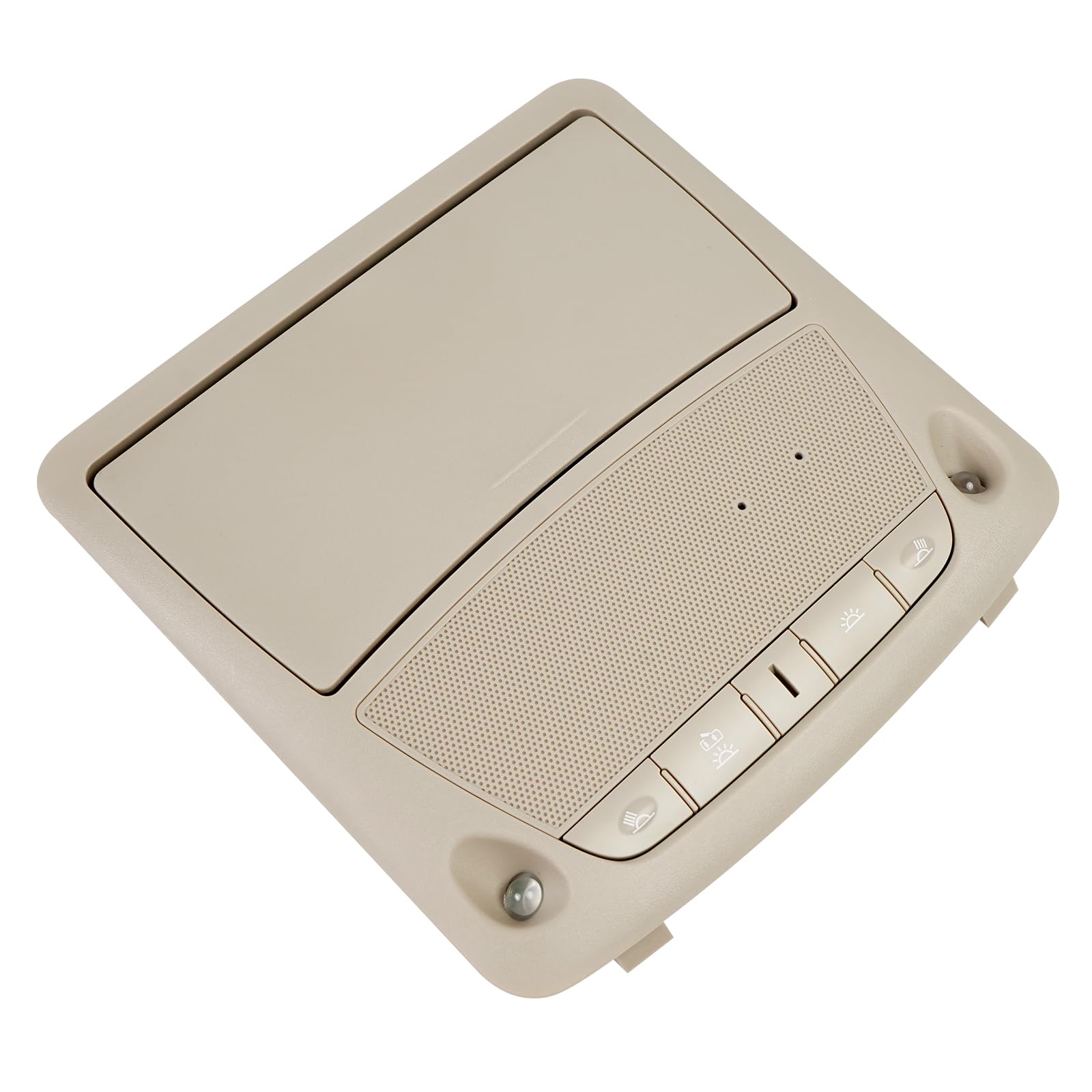 QBselecar Car Dome Light Overhead Console Assembly Compatible with Nissan Altima Teana Sentra 2013-2018 map Light Assembly Cab LED Interior Overhead Dome Light Replace 26430-C990D