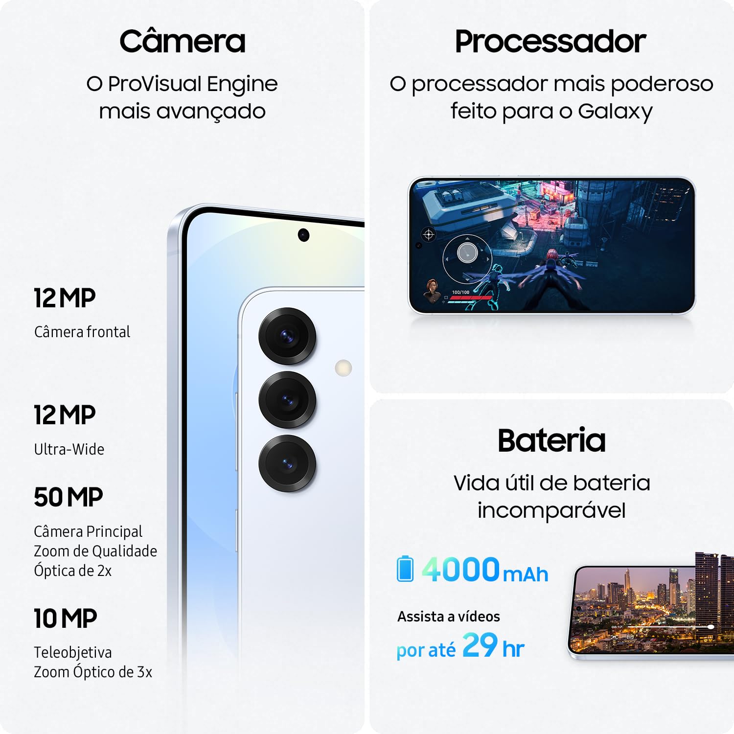 Samsung Galaxy S25 5G, 256GB, 12GB RAM, 50+12+10 Tripla Camera, 6.2 pollici Grande Display, Blu (Navy)