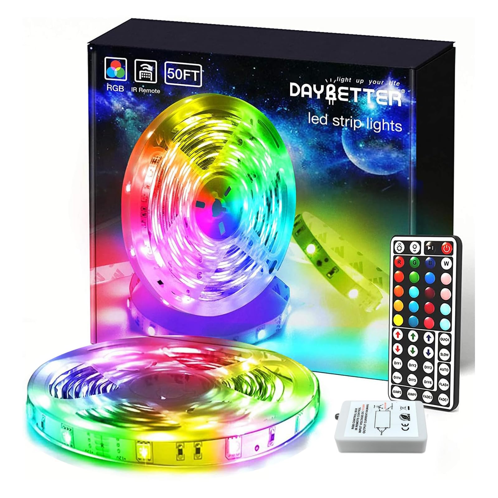 (2rd Gen) SMD 5050 Remote Control Led Strip Lights