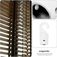 Vista 7 de 4 piezas de hardware inclinable varilla de reparación para persianas horizontales rotas, piezas de repuesto para ventanas interiores, color blanco