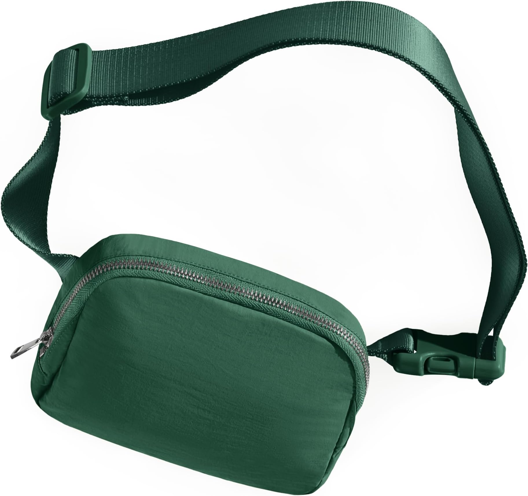 ODODOS Unisex Mini Belt Bag with Adjustable Strap Small Fanny Pack for Workout Running Traveling Hiking, Forest