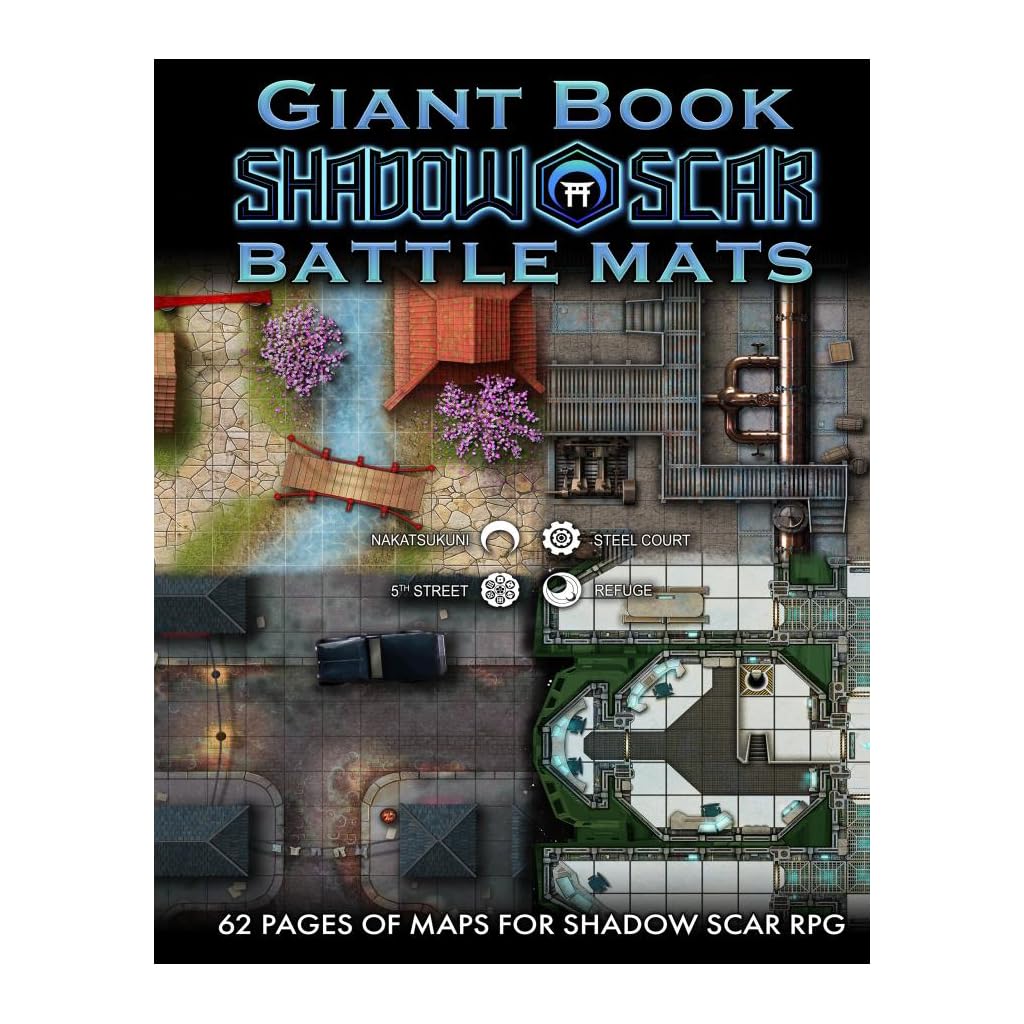 Loke Battle Mats -Giant Book of Shadow Scar Battle Mats