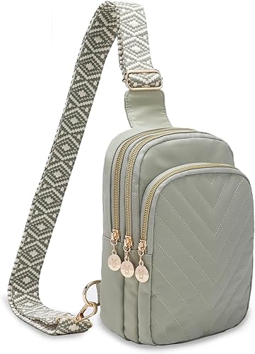 Small Crossbody Sling Bags for Women Men, Phone Purse Fanny Packs for Women Men