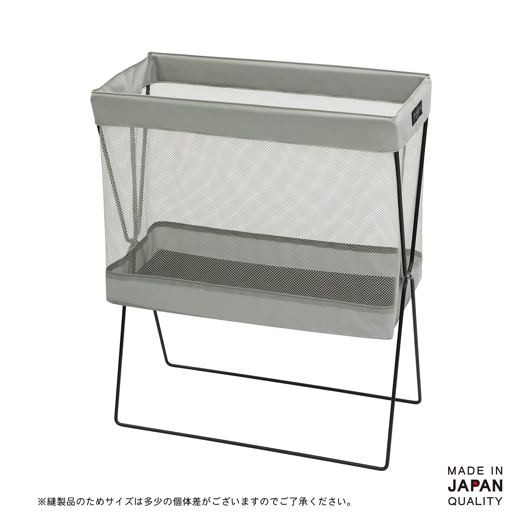 Amazon｜サキ(Saki) 手荷物入れ サイドワゴン メッシュ Lサイズ グレー