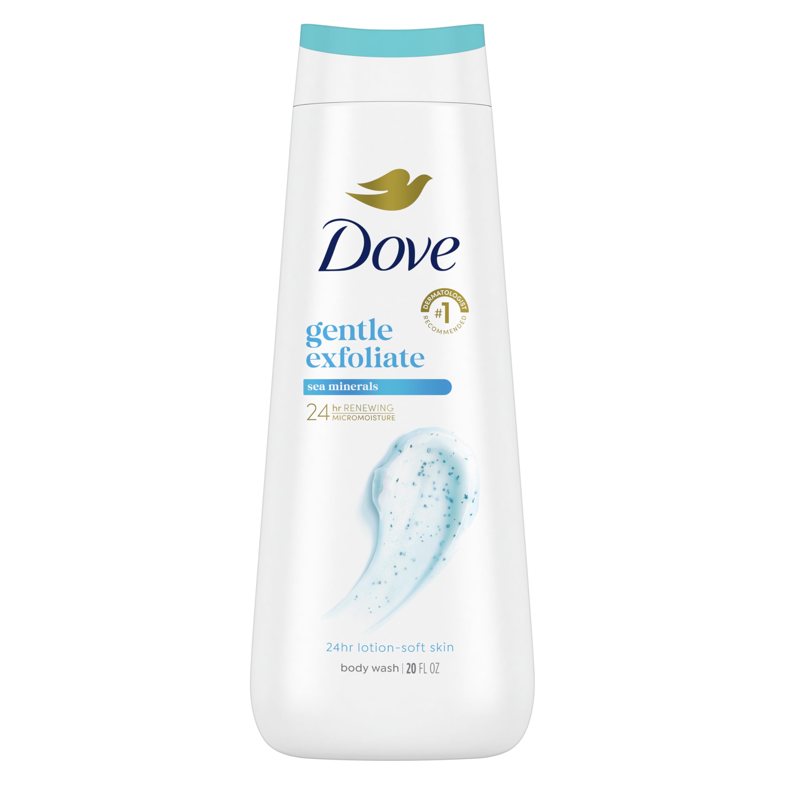 Dove U-BB-1509 Gentle Exfoliating Nourishing Body Wash with NutriumMoisture by Dove for Unisex - 24 oz Body Wash