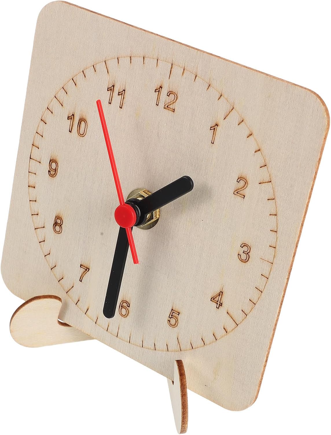 DIY Wooden Clock Face Blank for Painting, 4.3 Inch