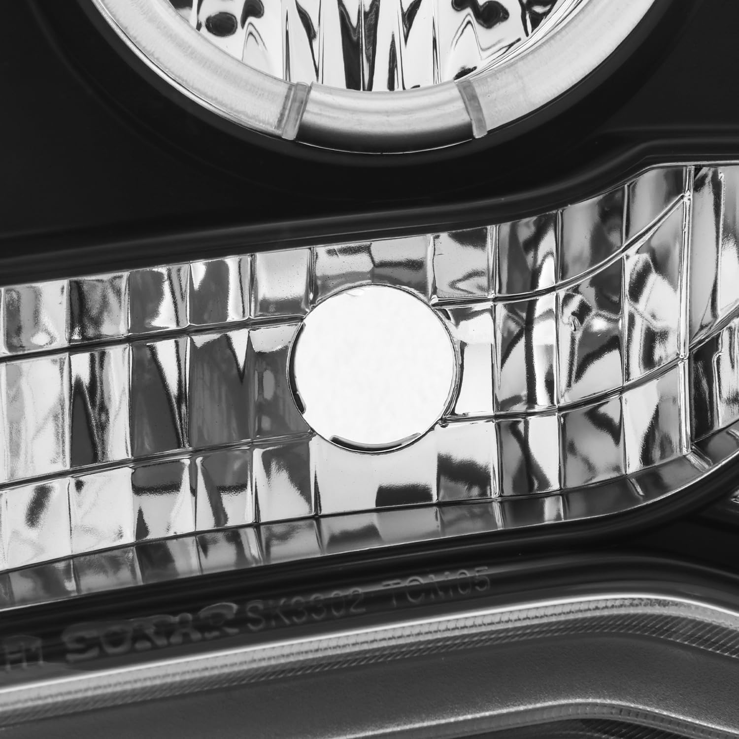 AKKON - For 05-11 Toyota Tacoma Pickup Black Bezel Dual Ring Design Projector LED Replacement Headlights